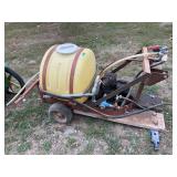 Briggs & Stratton Powered Wheeled Sprayer with Poly Tank