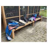 Assorted Lot of Life Jackets and Personal Flotation Devices