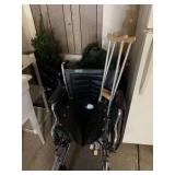 Wheelchair and Crutches Mobility Assistance Lot