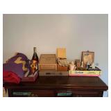 Assorted Mixed Lot of Collectibles, Memorabilia, Apparel, and Household Goods