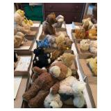 Steiff Mohair Teddy Bears Assorted Lot with Certificates and Medals