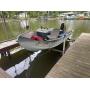Lowe Aluminum Fishing Boat with Mercury Outboard Motor and Lowrance Fish Finder