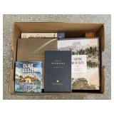 Assorted Box Lot of Christian Studies, Bibles, and Fiction Audiobooks