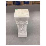 Decorative Concrete Architectural Pedestal with Relief Figure