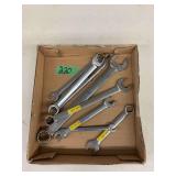 Assorted Snap-on Combination Wrenches - Lot of 7