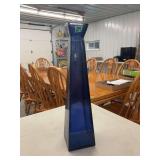 Tall Cobalt Blue Glass Decorative Vase