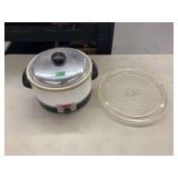 Everhot Roasterette Electric Roaster with Glass Lid and Cord