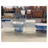 Assorted Water Pitchers and Filtration Systems Lot
