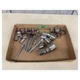 Assorted Craftsman Ratchets and Socket Set