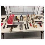 Assorted Drywall and Masonry Hand Tools Collection