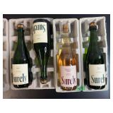 Surely Non-Alcoholic Sparkling Wine Assortment - Lot of 4 Bottles
