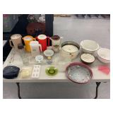 Assorted Kitchenware and Household Collectibles Lot