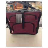 Travel Select Amsterdam Red and Black Garment Bag