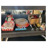Assorted Holiday Decor Grouping