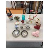 Mixed Decorative Ceramics, Glassware, and Collectibles Lot