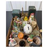Assorted Collectibles and Figurine Box Lot