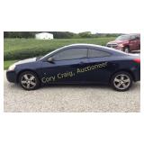 Pontiac G6 GT Blue VIN 1G27h17n394208956 2009