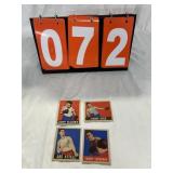 (4) 1948 Leaf Boxing Cards