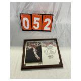 Ozzie Smith Hall of Fame Induction Day Plaque