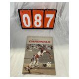 1965 St Louis Cardinals Yearbook