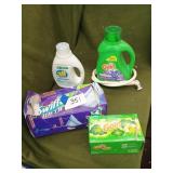 Laundry items, towels, linens