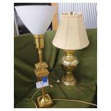Brass lamps