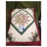 Comforter, sham, pillow