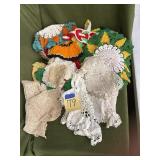 Doilies, potholders