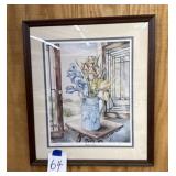 Wesley Mother's Irises print