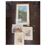 Unframed prints, Ray Harm print