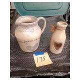 Pitcher, candle holder