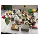 Cleaning supplies, etc