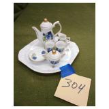 Miniature tea set