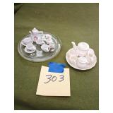 Miniature tea sets