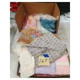 Fabric, lace, tulle, etc