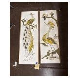 Vintage MCM art wall hangings