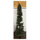 Lighted Christmas tree