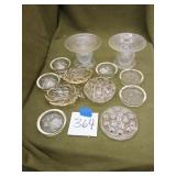 Flower frogs, leaves, coasters, ashtrays, etc