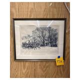 Fink Knights on Horseback print