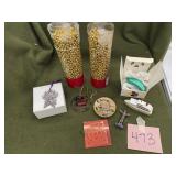 Ornaments and garland