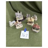 David Winters mini village houses