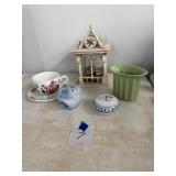Terrariu, vase, trinket dishes, etc