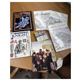 Memorabilia magazines and city books