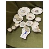 Beatrix Potter children's dishes