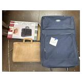 Suitcase, computer bag