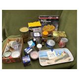 Bakeware, recipes, tray, etc