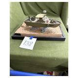 Model military boat