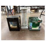 Gazing balls and stand