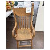 Antique high chair