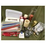 Candles, candlesticks